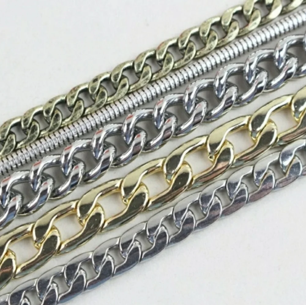 5-in-1 mixed metals bracelet Jenny Bird Austin Cuff with OG pouch - Picture 8 of 11